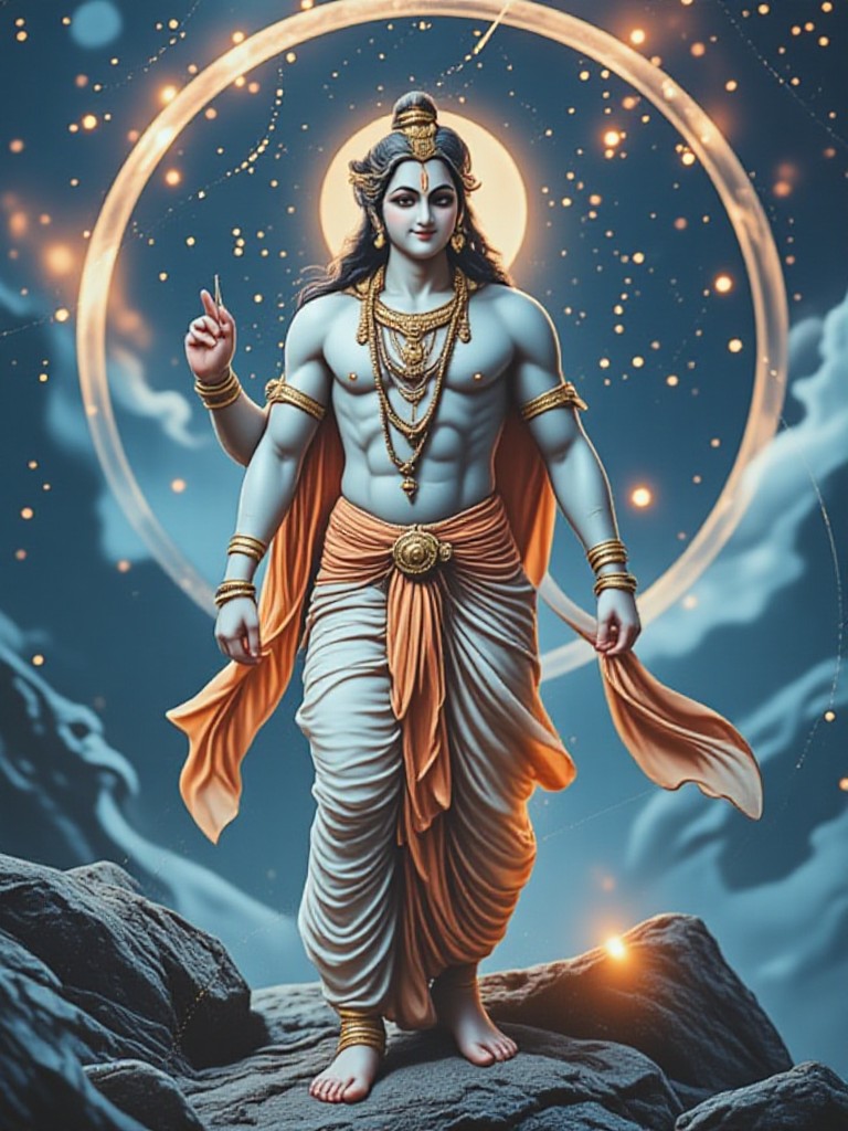 lord ram AI concept illustration (remix) image