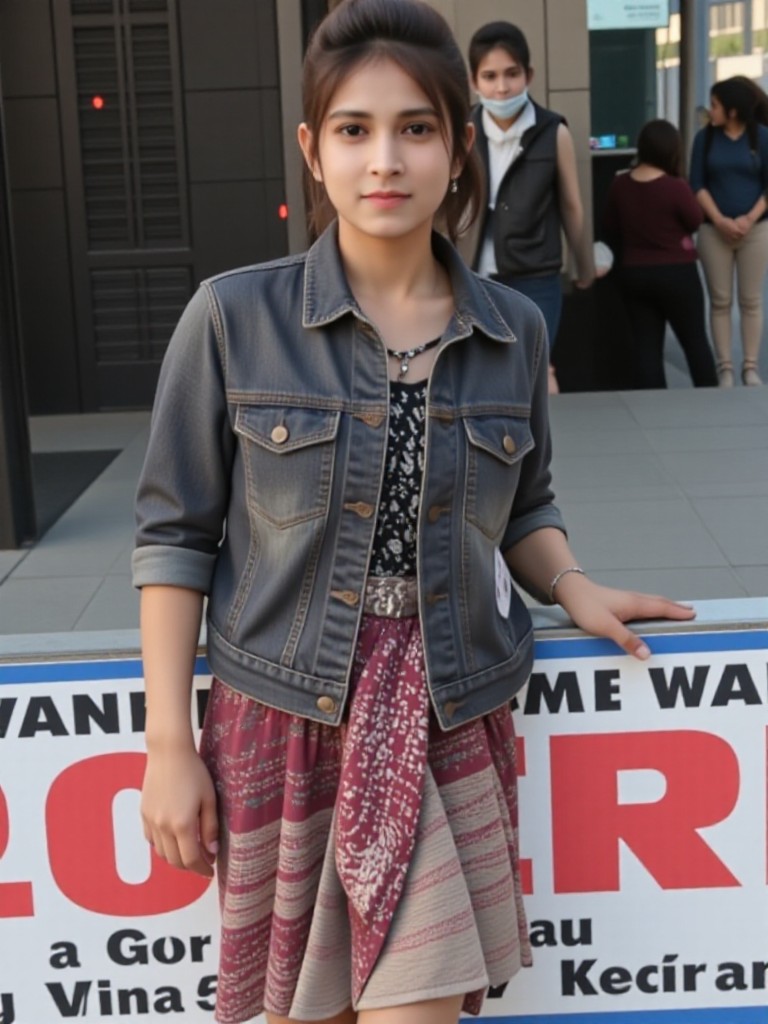 Girl with bun(remix) image