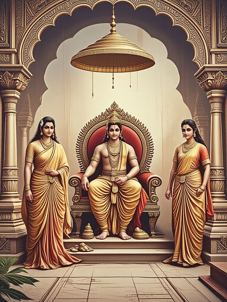 lord ram AI concept illustration (remix) image