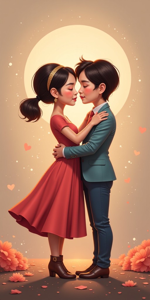 Girls lying on bed(remix) image