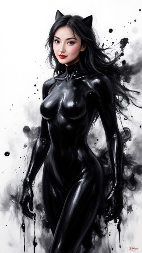 Ink Catwoman image