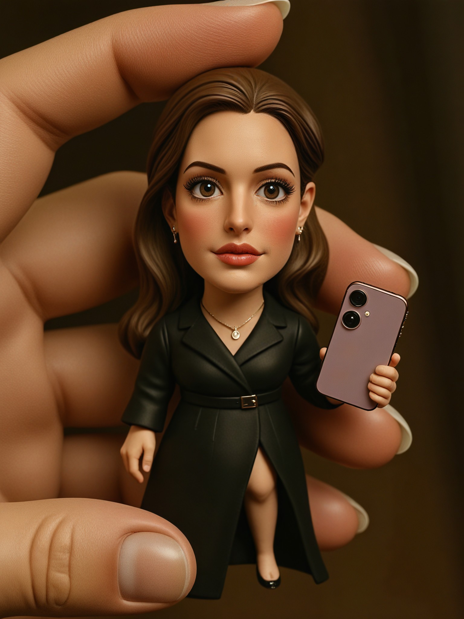 The me in the palm of my hand Mini Me  Keychain Generator image