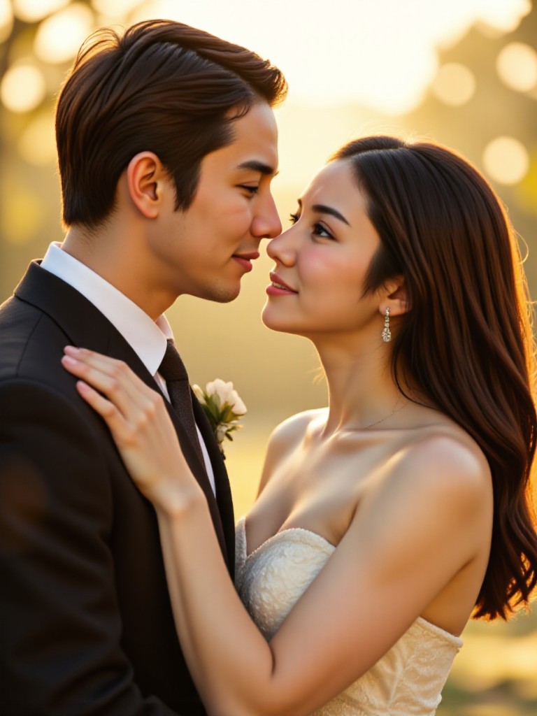 Suddenly kissed couple (remix) image