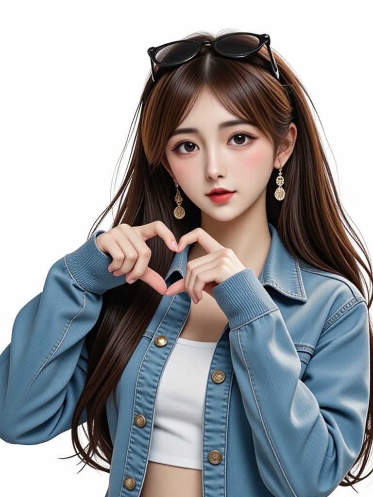 Xiao WuAi gave heart signs❤️{Video}(remix) image