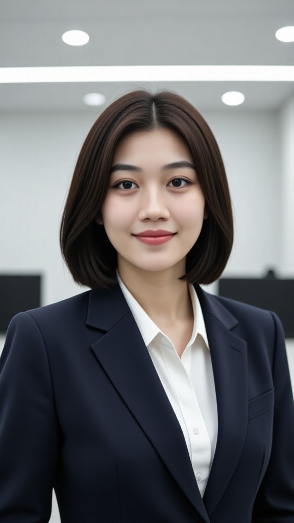 Office lady  image