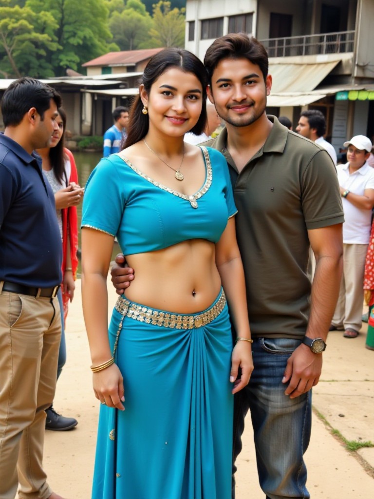 Couple by the river(remix) image