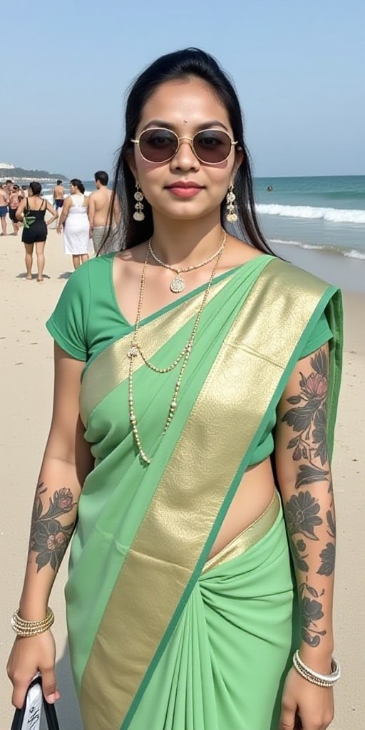 walking to beach (remix) image