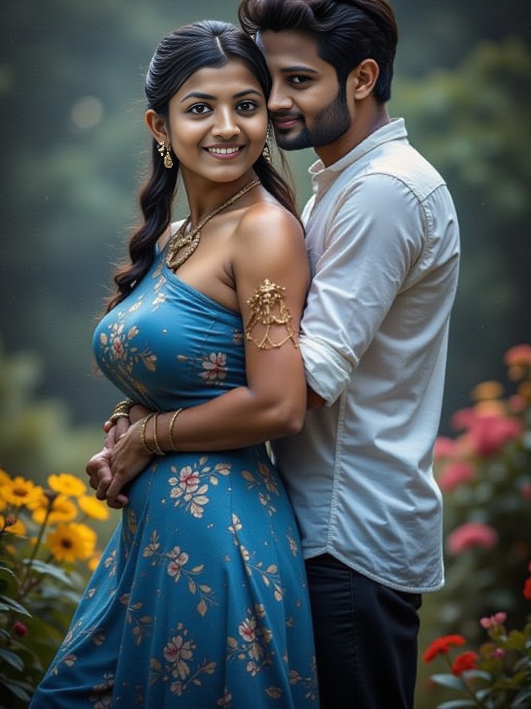 Retro couple photo - v1(remix) image