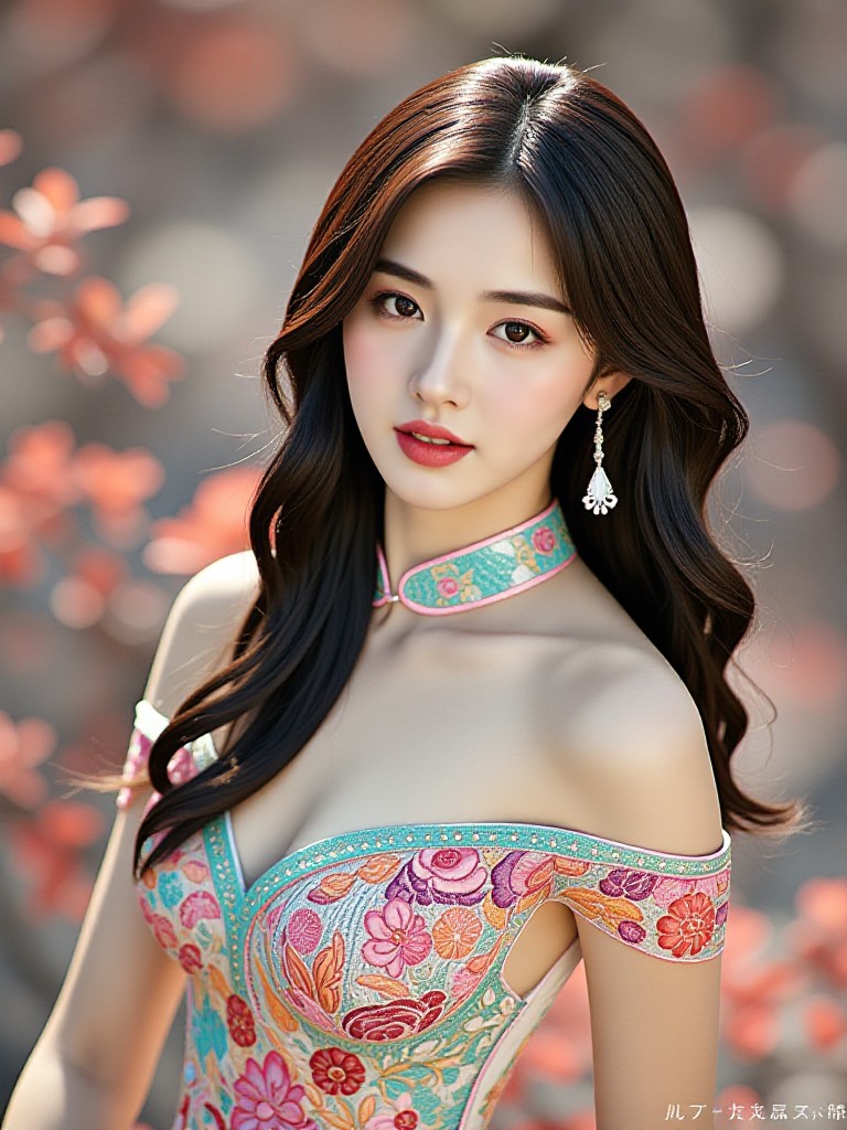 Classical temperament beauty image