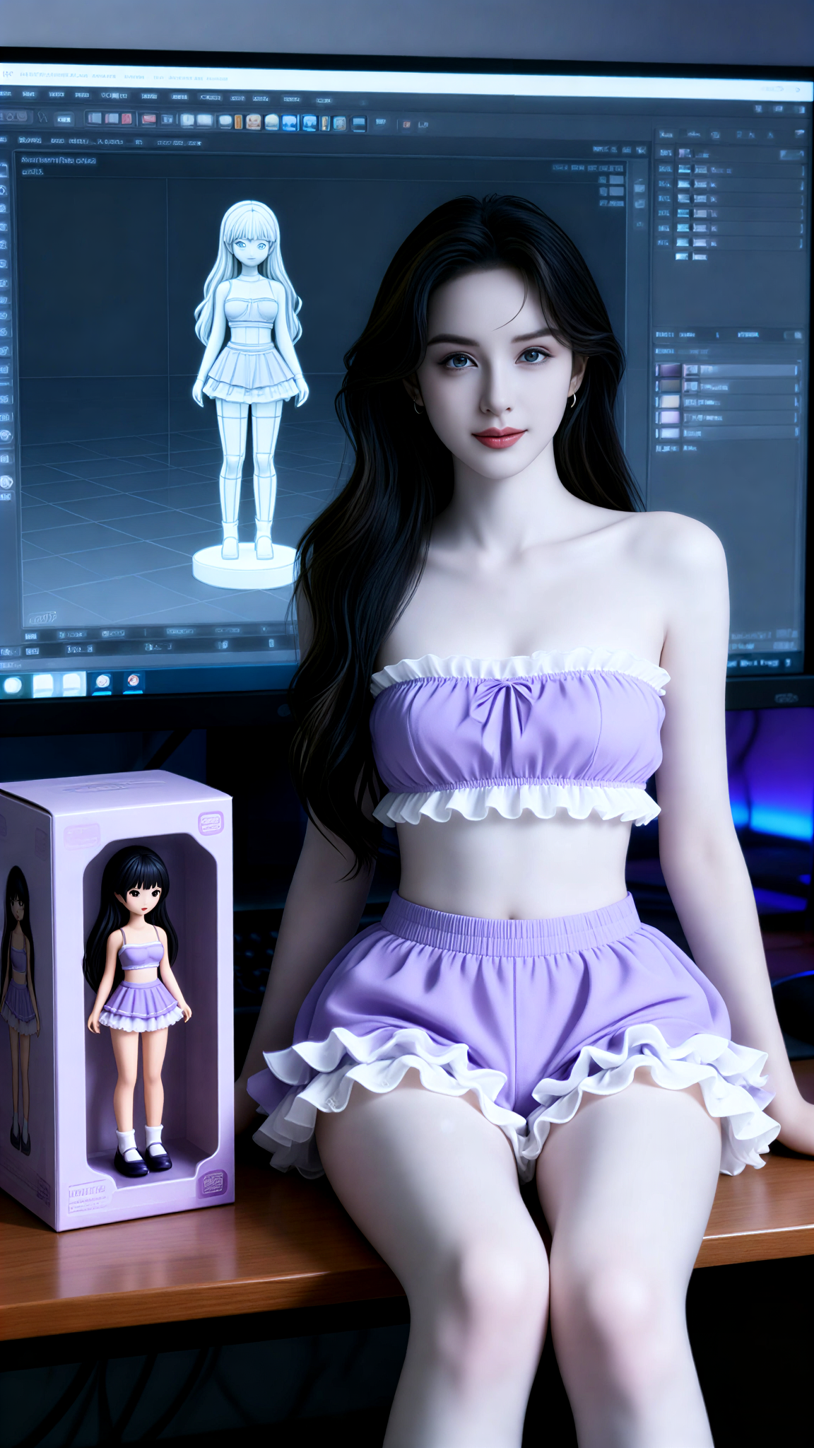 Real-life figure image