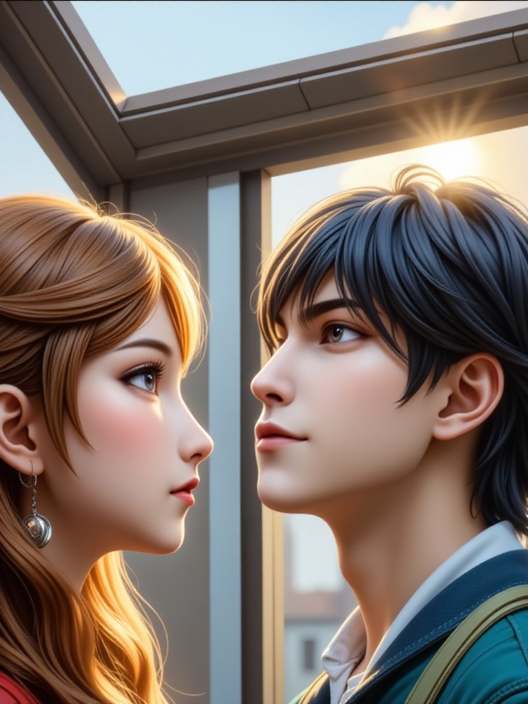 BaiXiang hugging MaHong Jun Sweet🥰💛💚🎥(remix) image