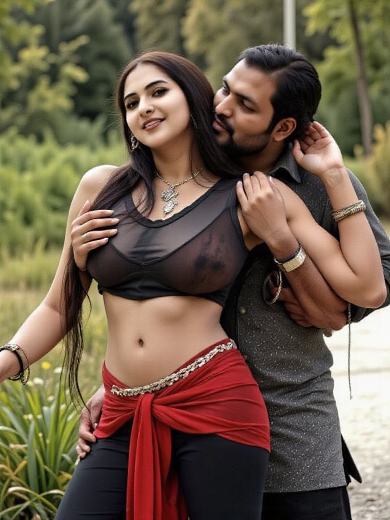 Retro couple photo - v1(remix) image