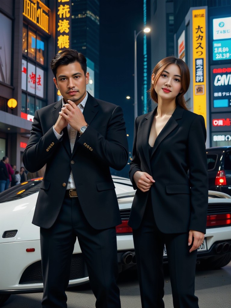 Elegant couple (remix) image