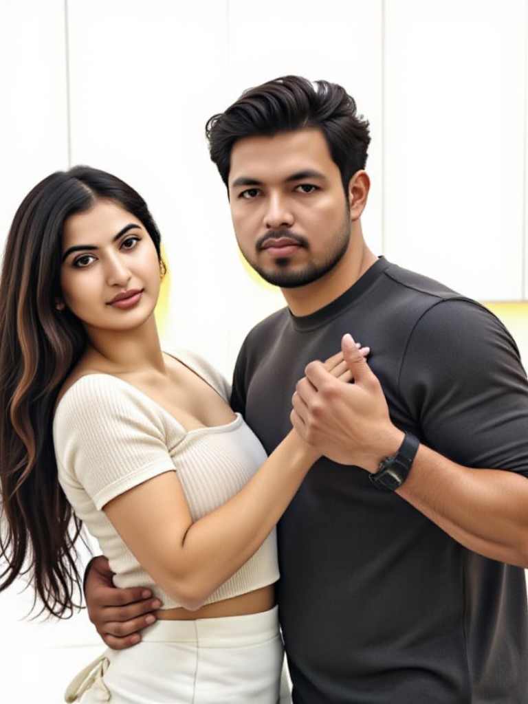 Passionate kiss  image