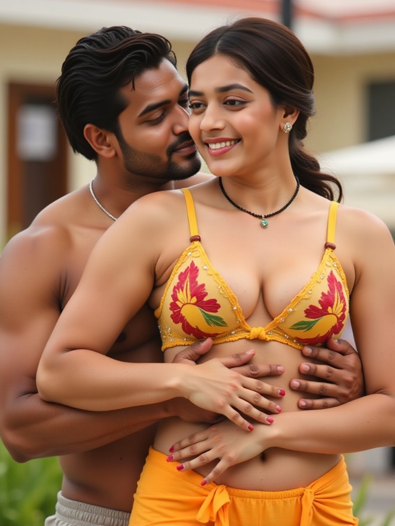 Hug from Behind image