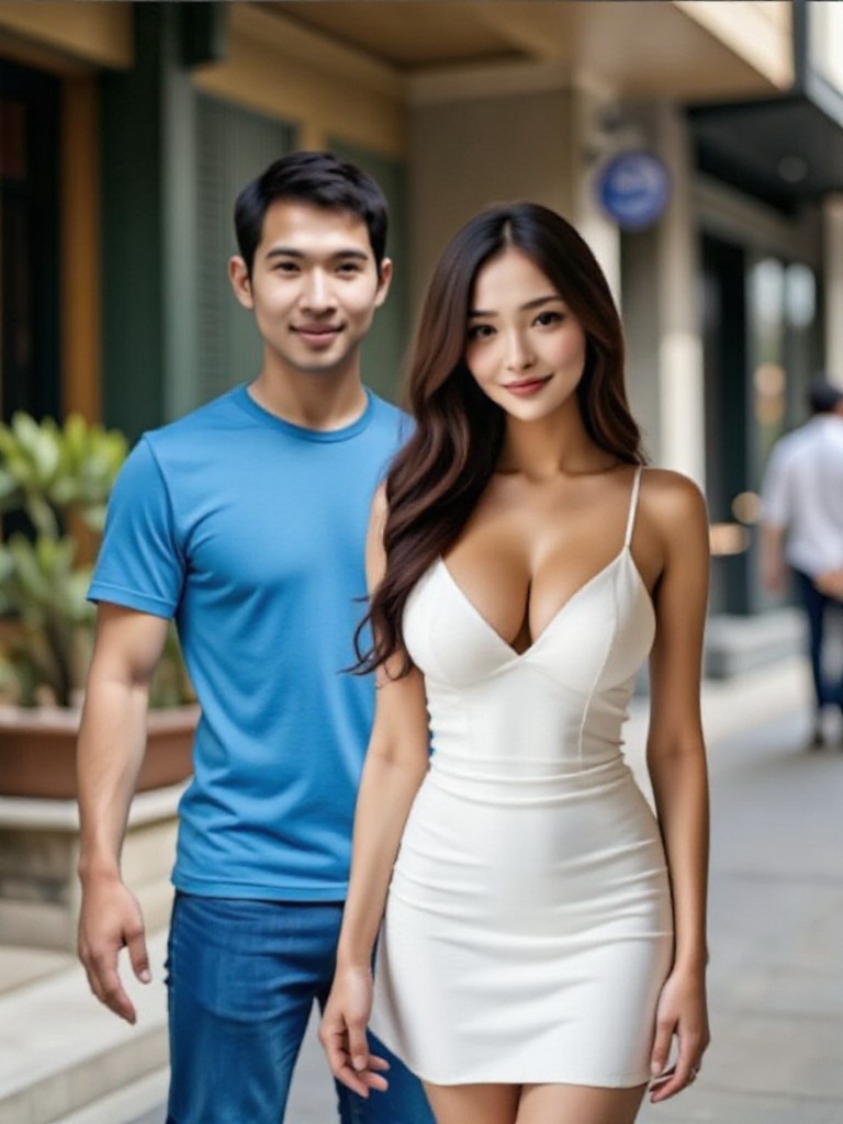 Husband kiss wife (remix) image