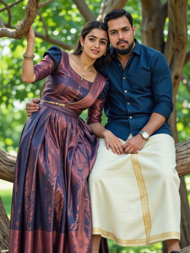 Kissing on the jungle image