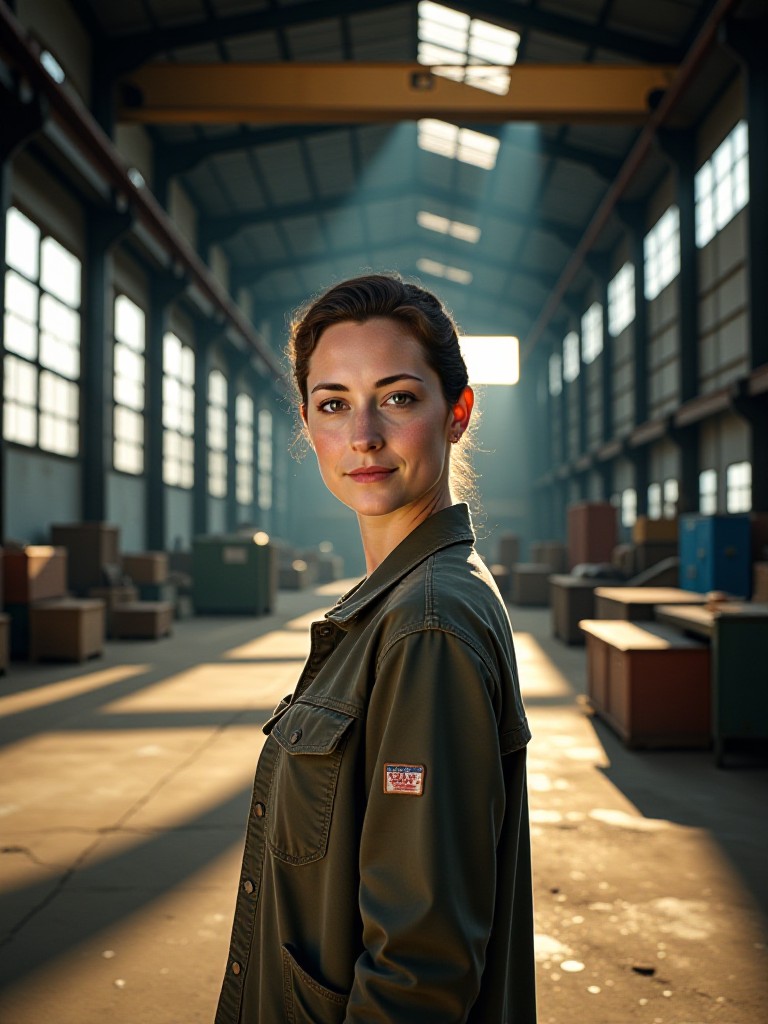 Industrial Warehouse Portrait image