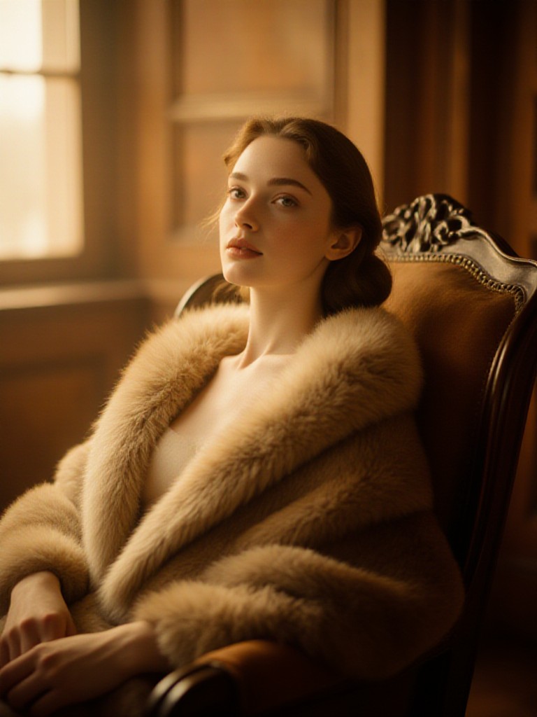 Elegant in fur image