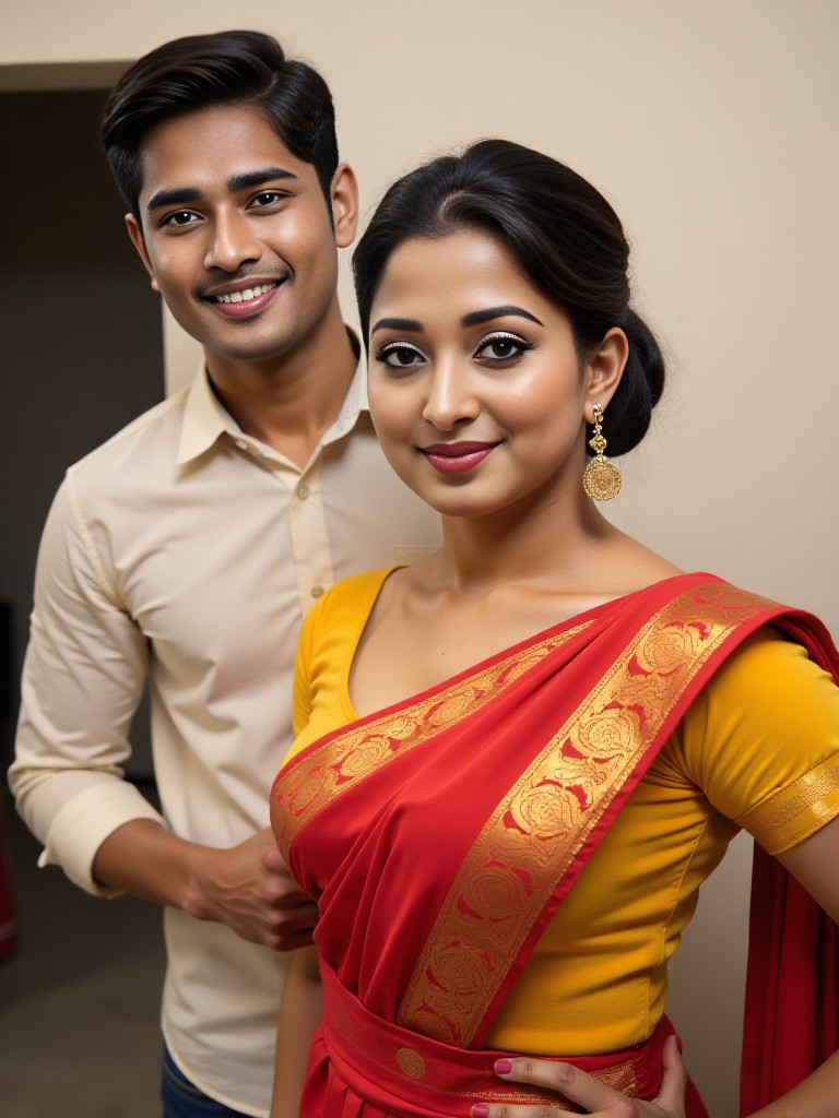 Boi kiss bhabhi only for 18+ image