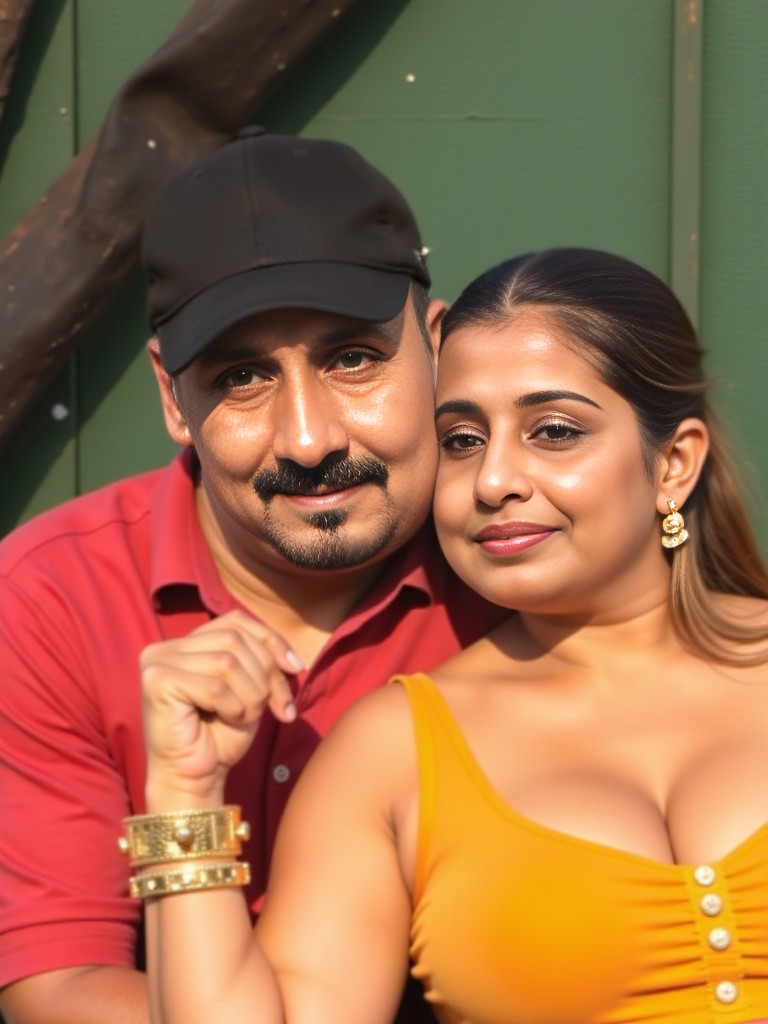 Busty bhabi compromising  image