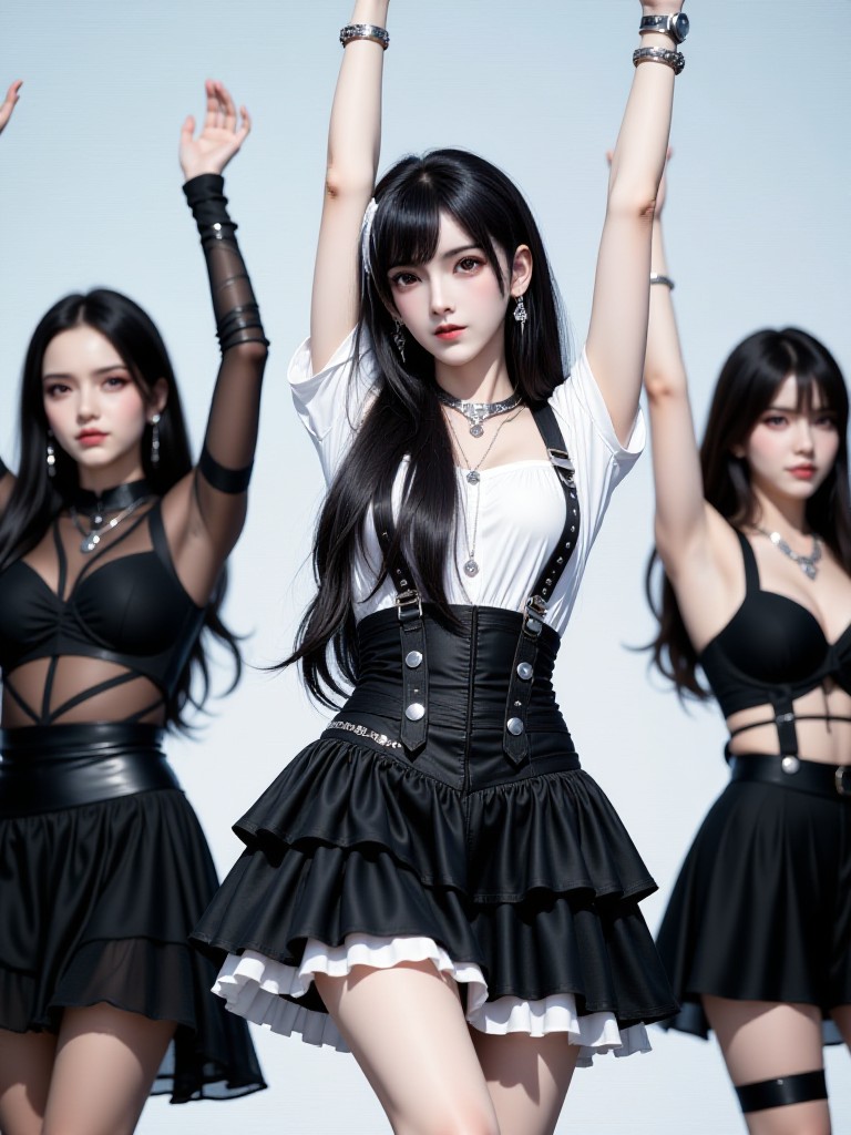 AI Animated version - Godzilla Idol Stage Gothic Idol Stage image