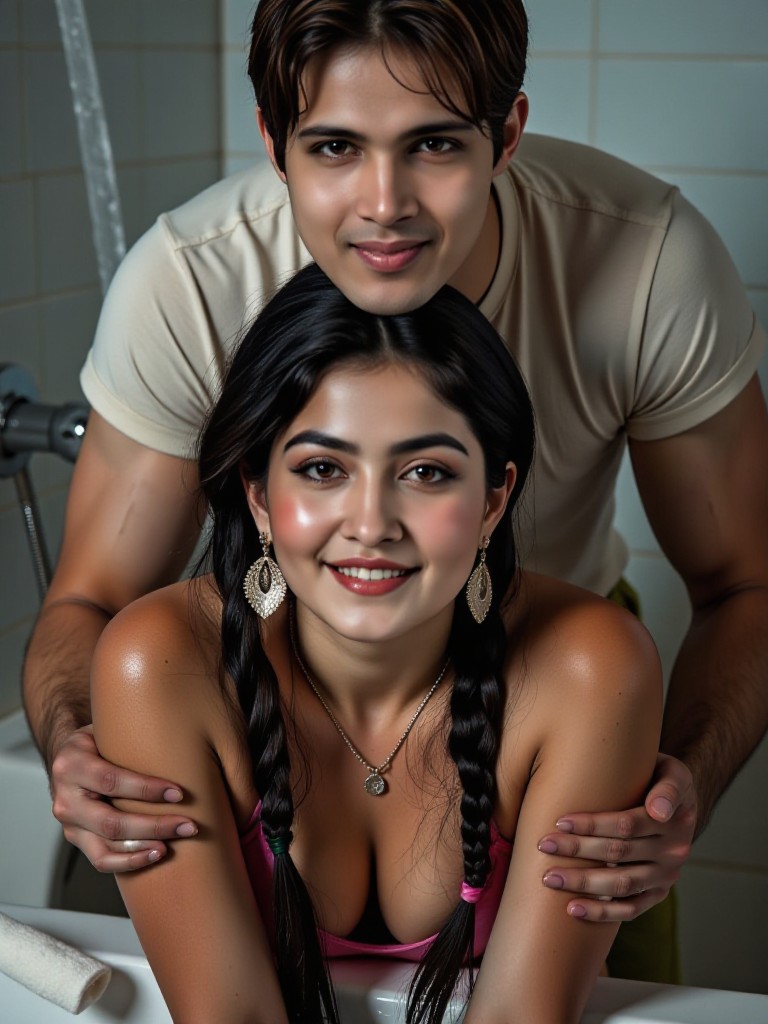 Bathroom romance  image