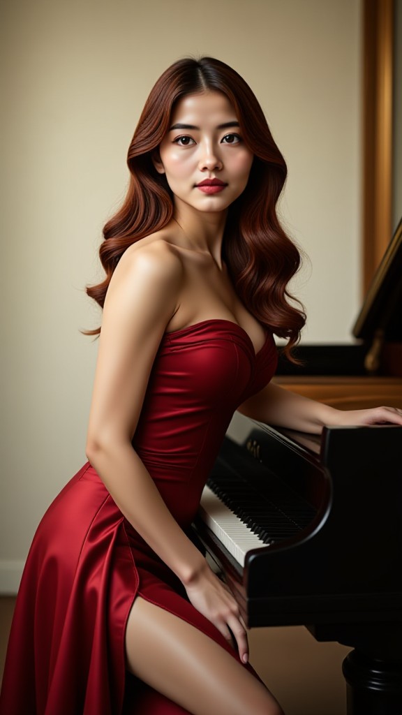  Sensual cinematic portrai image