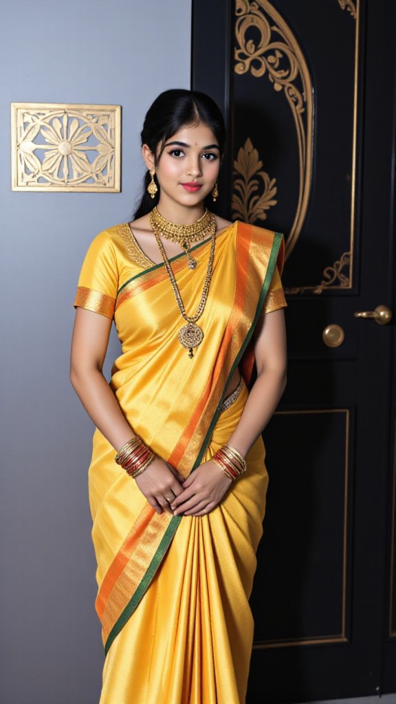 Traditional girl image