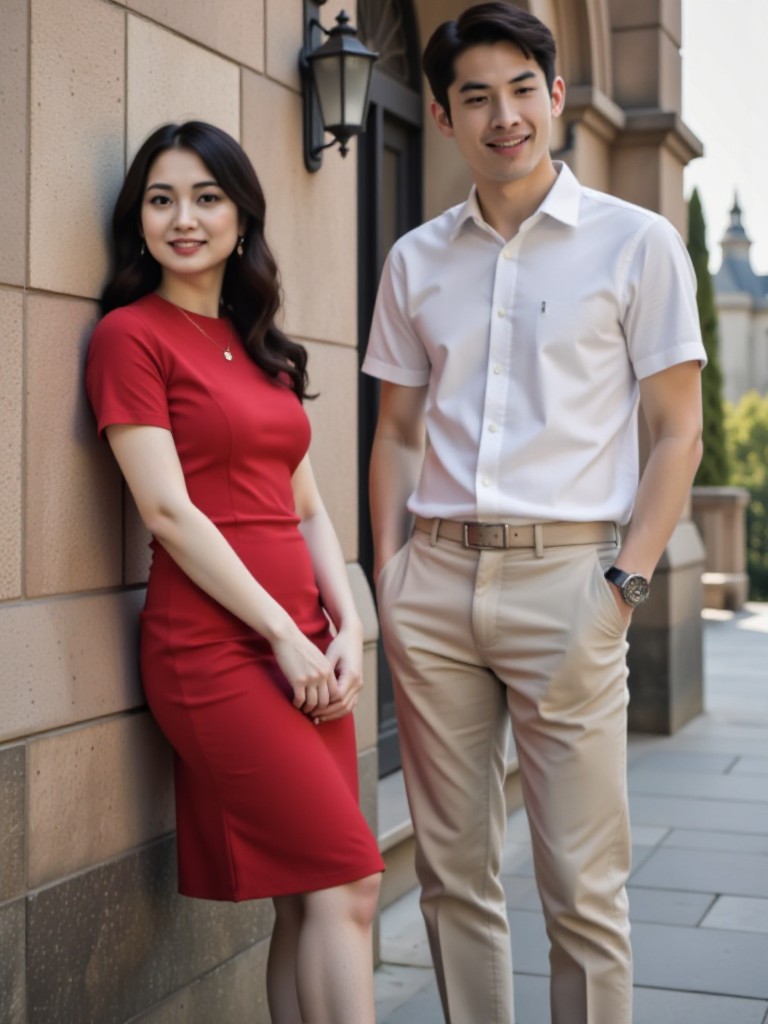 Elegant couple image