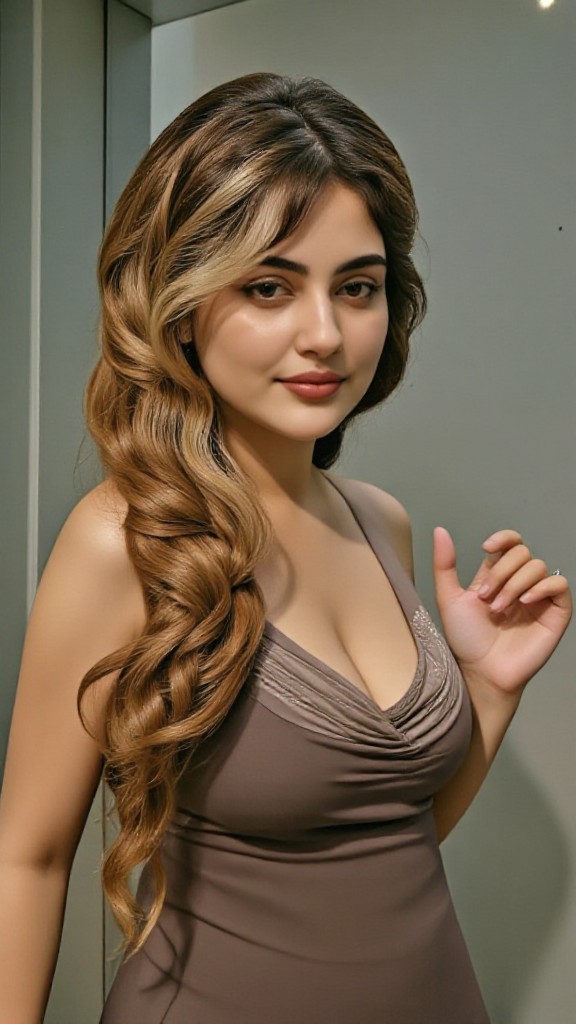 Beautiful modern girl  image