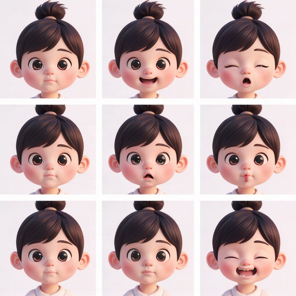 [Section] Nine Grid Imaging Museum. Character section image