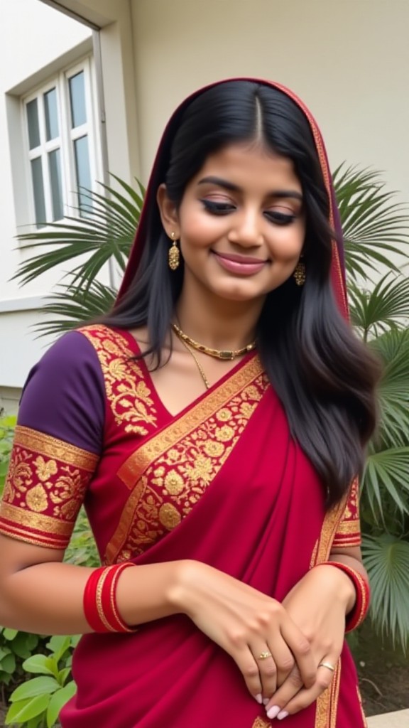 Saree undressing  image
