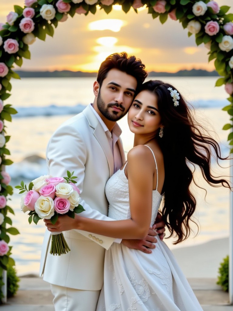 Have a beach wedding with the one you love image