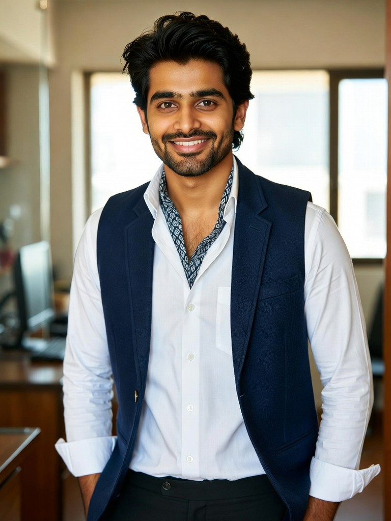 AI Girlfriend kisses your cheek image