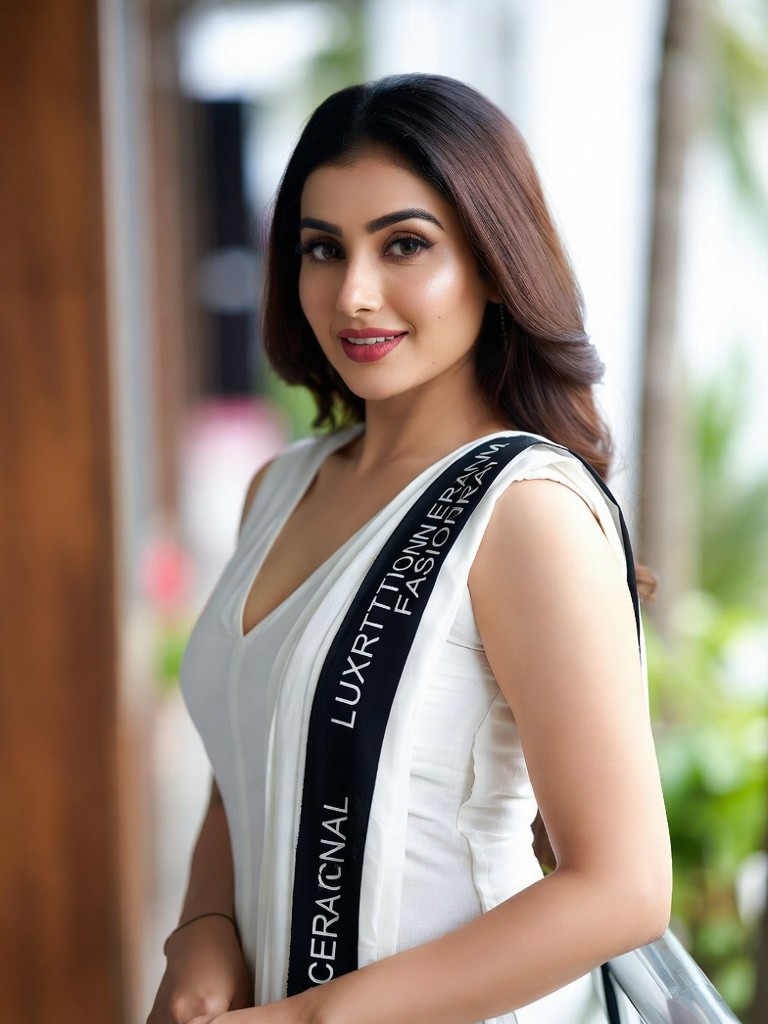 Bikini & Black Stockings & High Heels image