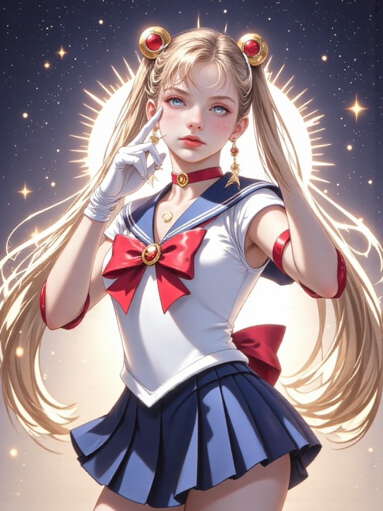 🌙 Sailor Moon's high heels image