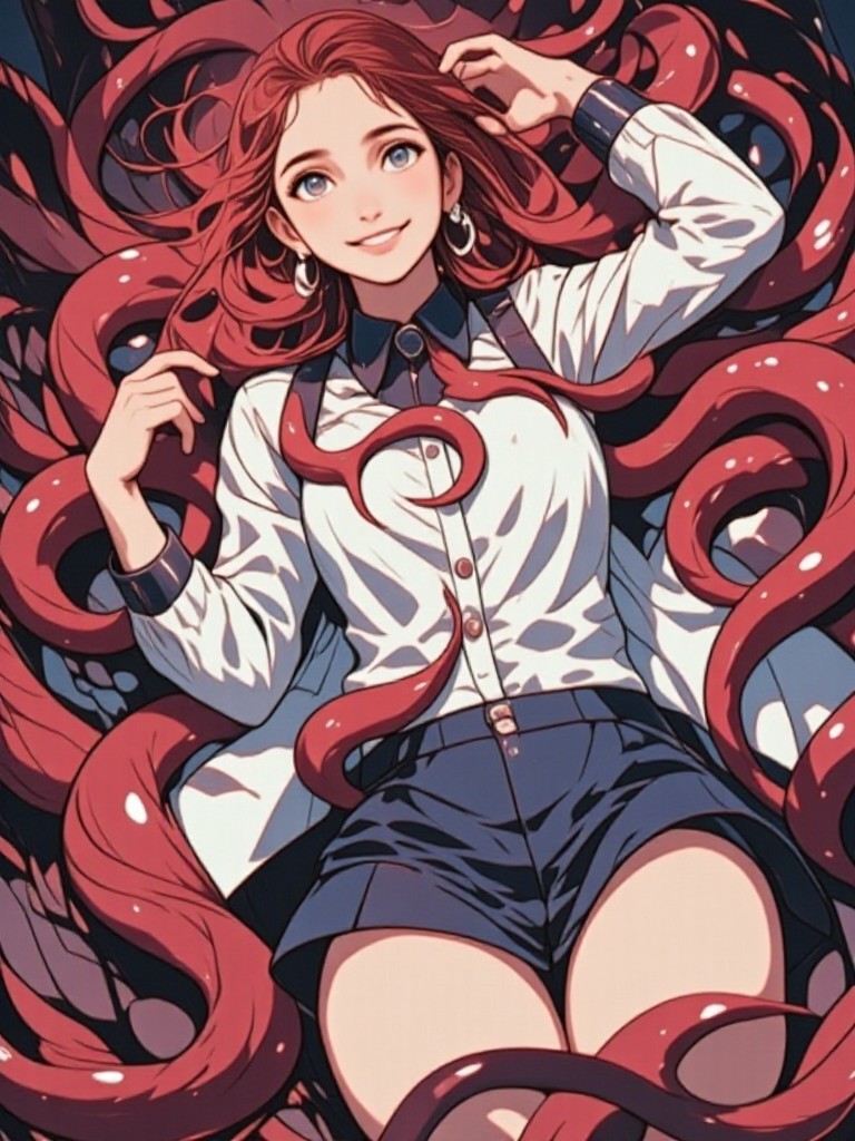 Cartoon tentacles - v2 image