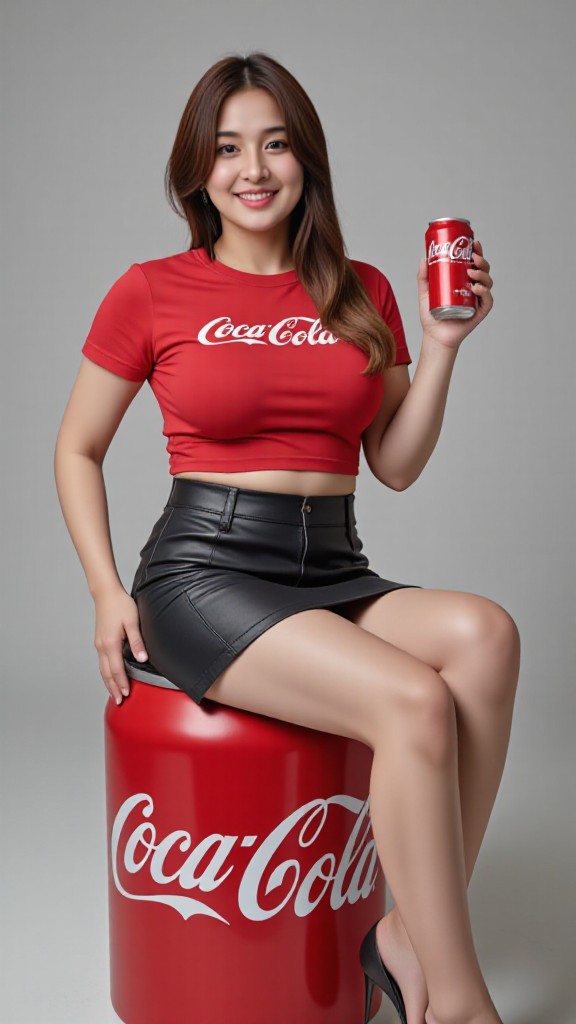 Coca Cola advertising stars image