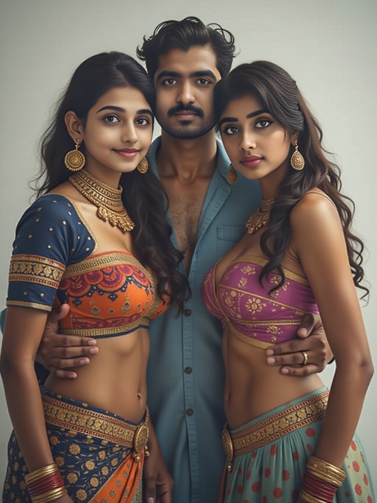 Love triangle  image