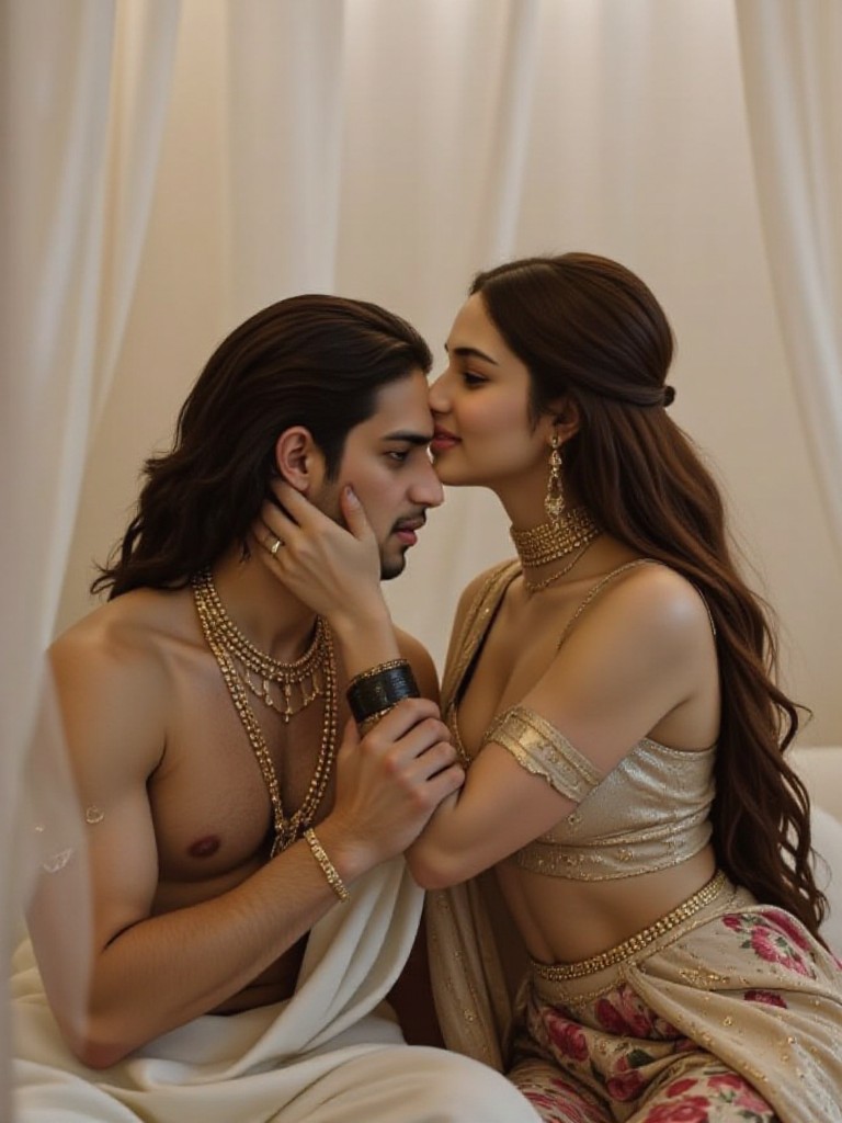 Traditional dress to feeling  image