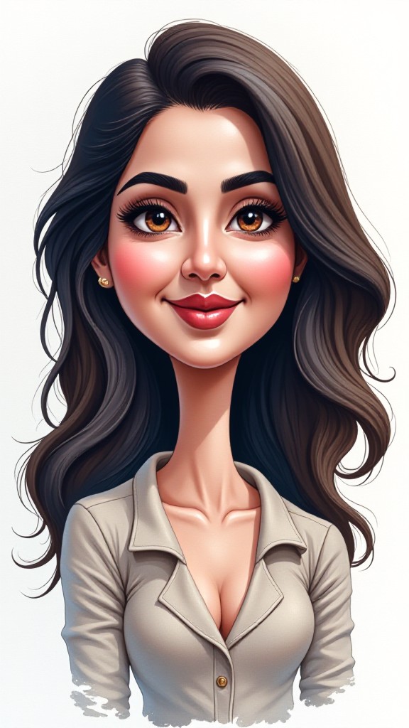 high caricrature image