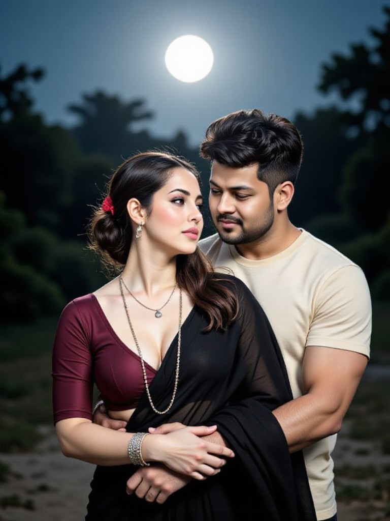 Chandni rat ka pyar image