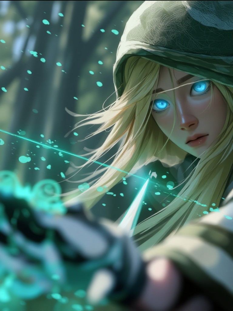 Elvish female archer image