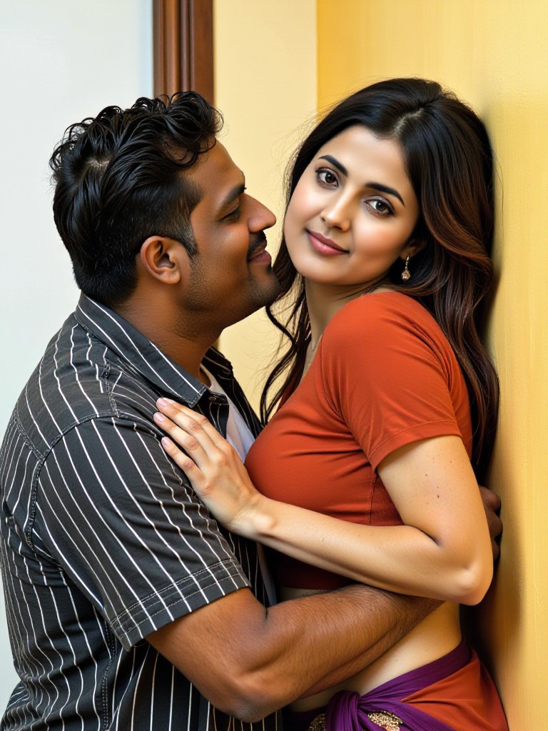 Love in bedroom image