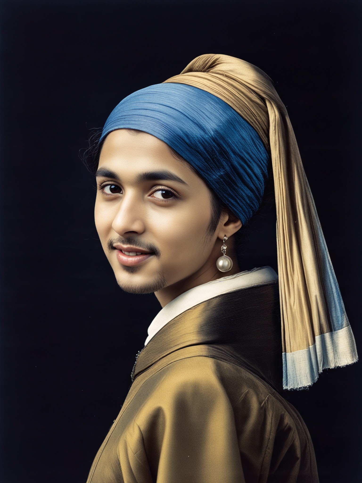 Pearl earrings image