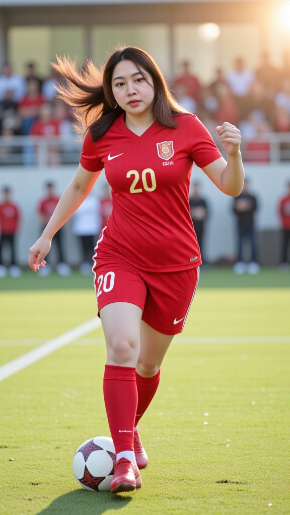 Sexy soccer player image