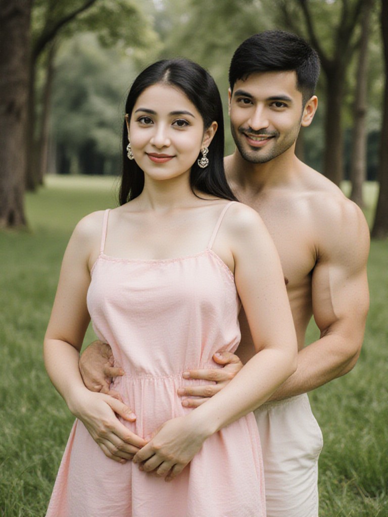 Love in jungle image