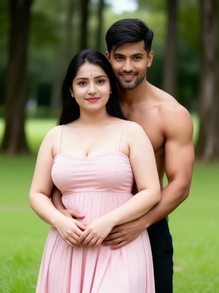Love in jungle image