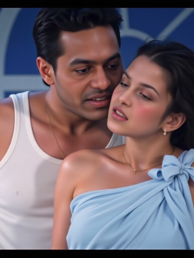 Passionate kiss image